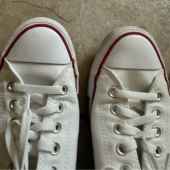 CONVERSE CHUCK TAYLOR All Star White Low Top Shoes - Men’s - Picture 2 of 8